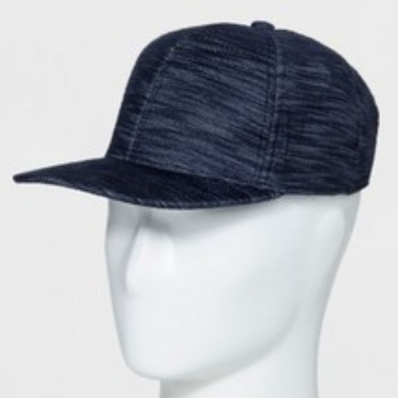 Goodfellow & Co Other - Men's Striped Curve Brim Baseball Hat Blue